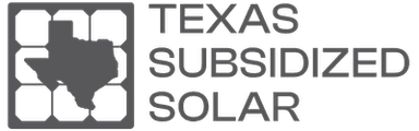 Texas Subsidized Solar